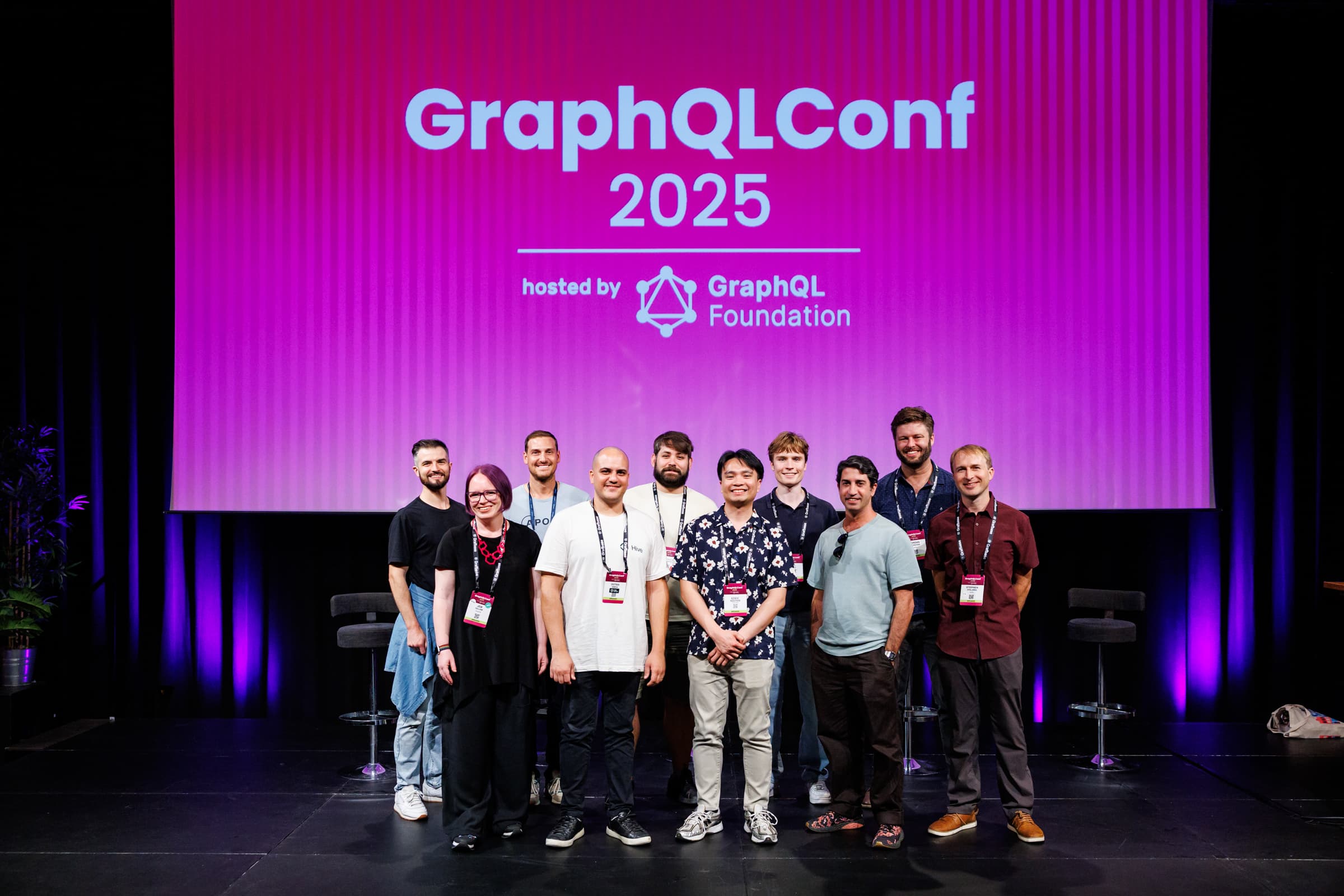Just a small selection of our Ambassadors at GraphQL Conf